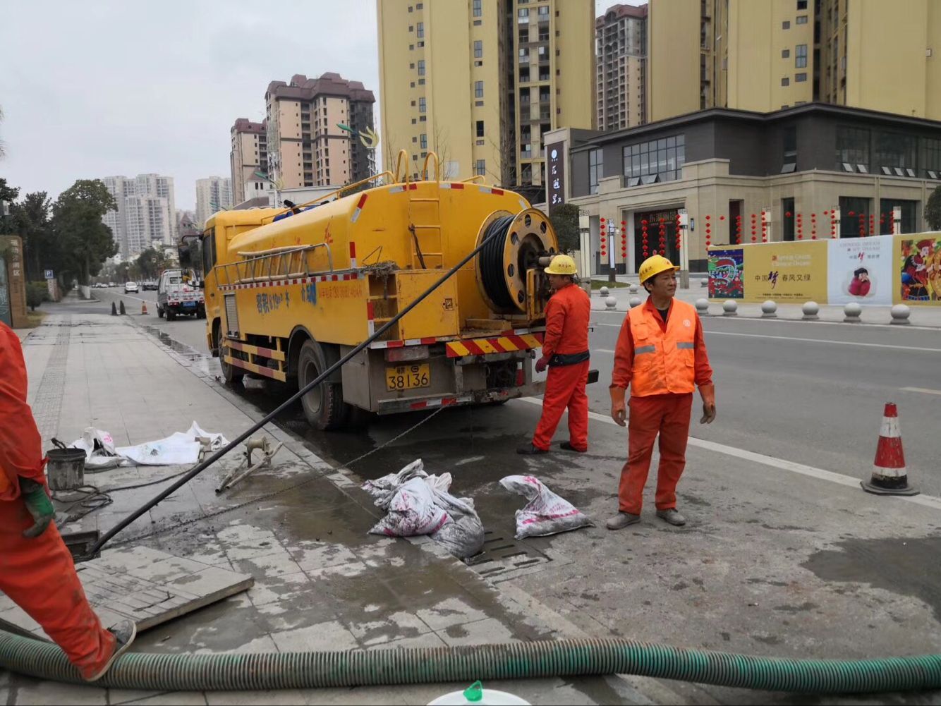 南明排污管道清淤-管道清洗